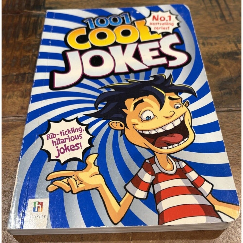 1001 Cool Jokes Book - Paperback By Singleton, Glen/ Hilarious Jokes!